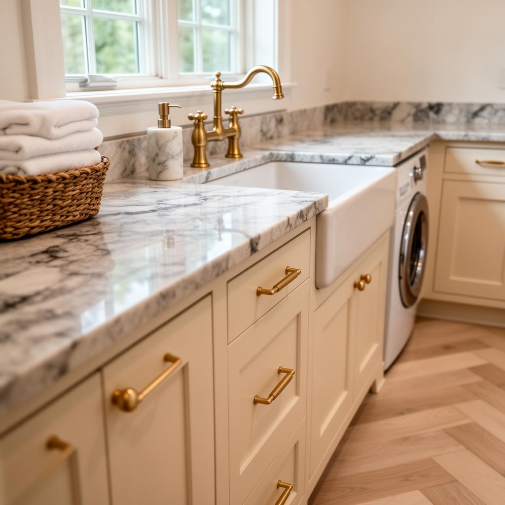 Luxury Laundry Room Design Charlotte | Peters Homes