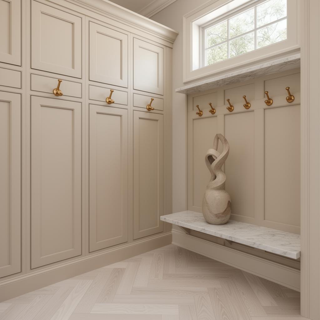 Luxury Mudroom Design Charlotte | Peters Homes
