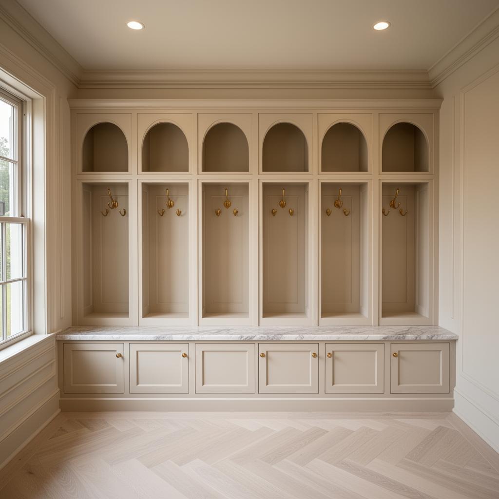 Luxury Mudroom Design Charlotte | Peters Homes