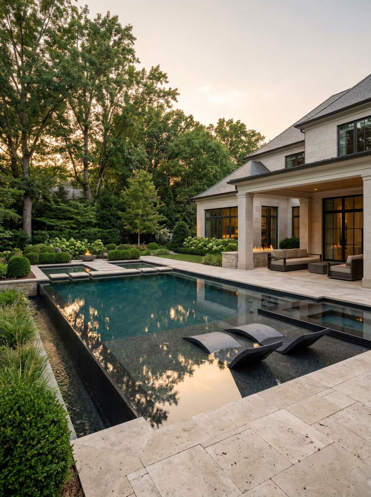 Dream Pool Layout Dream Pool Design Charlotte | Peters Homes
