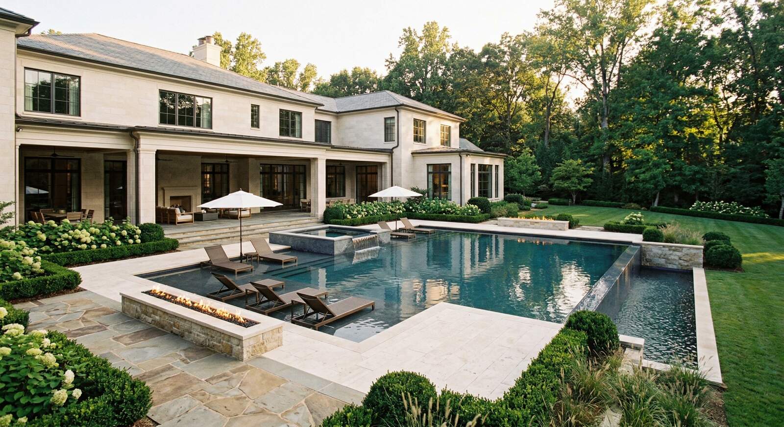 Dream Pool Layout Dream Pool Design Charlotte | Peters Homes
