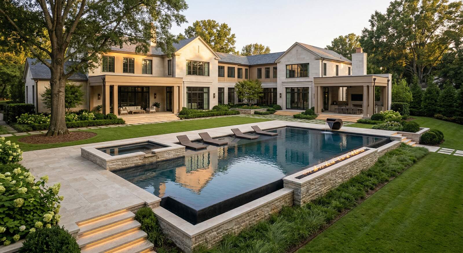 Dream Pool Layout Dream Pool Design Charlotte | Peters Homes