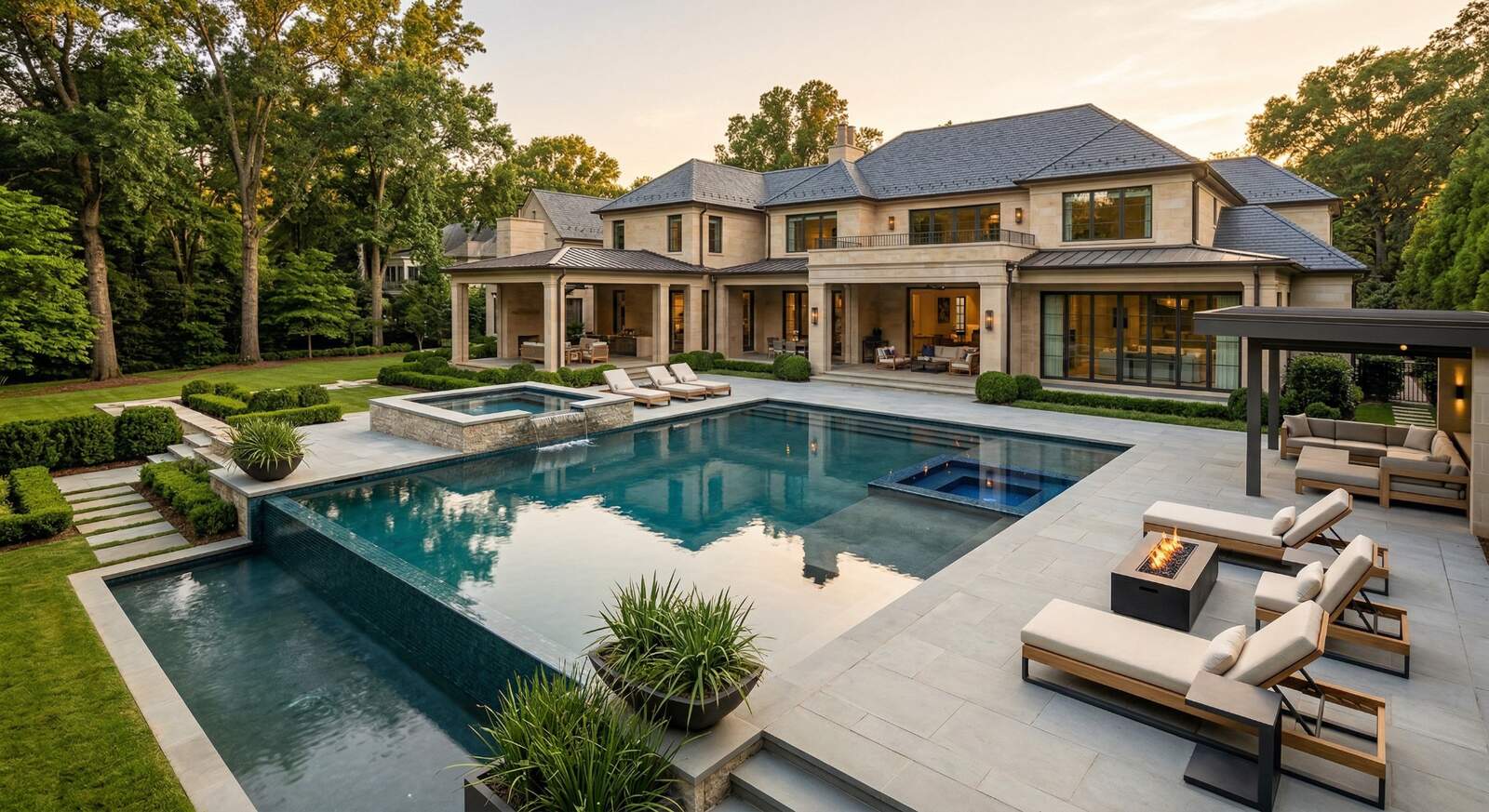 Dream Pool Layout Dream Pool Design Charlotte | Peters Homes