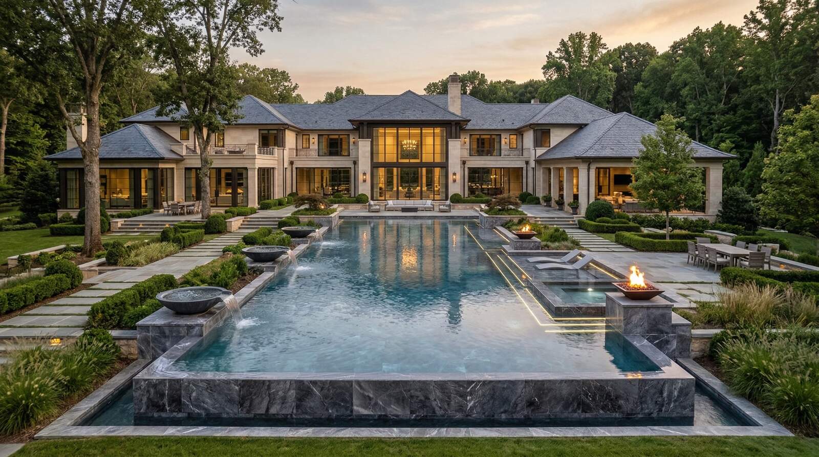 Dream Pool Layout Dream Pool Design Charlotte | Peters Homes