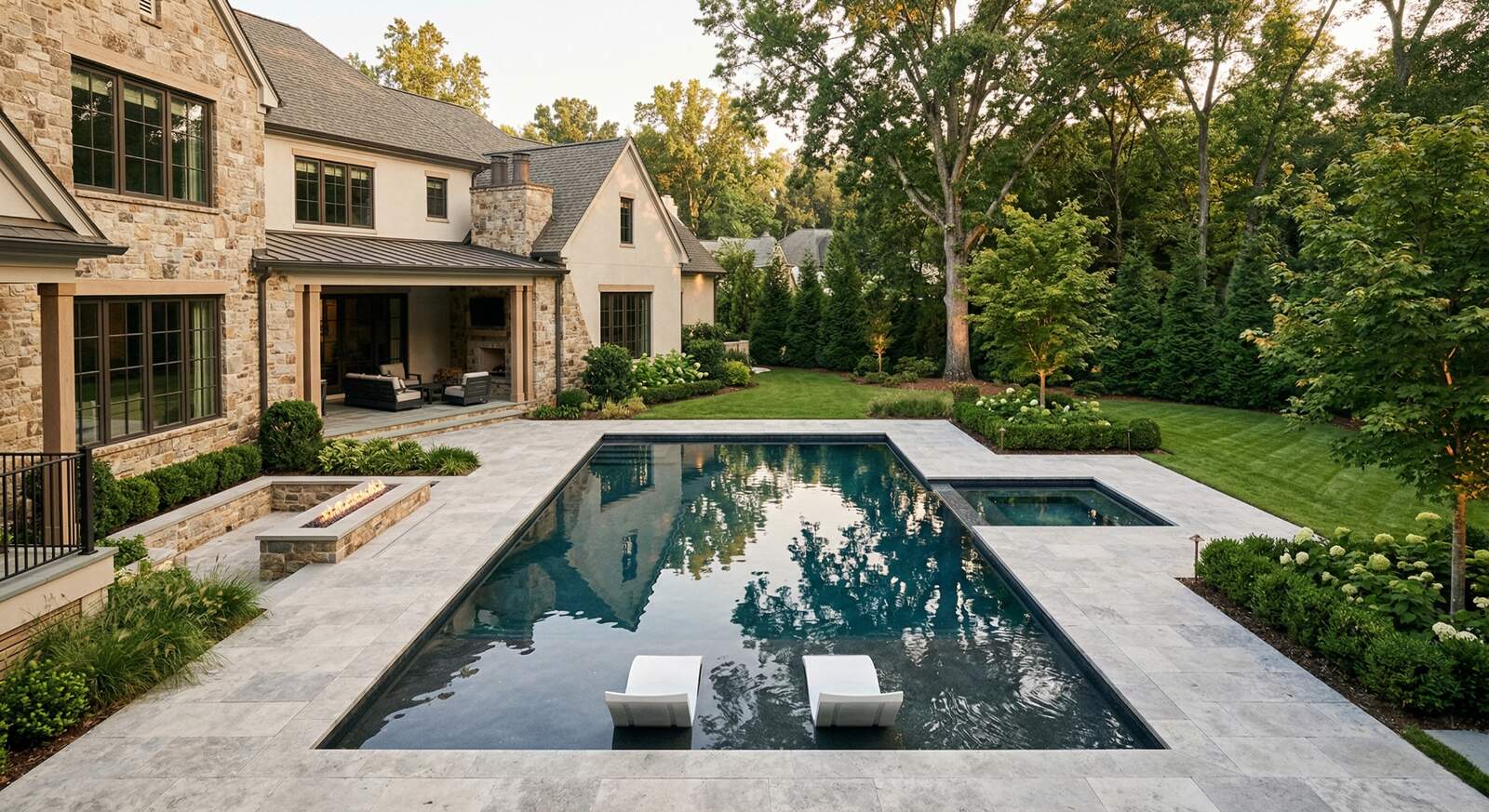 Dream Pool Layout Dream Pool Design Charlotte | Peters Homes