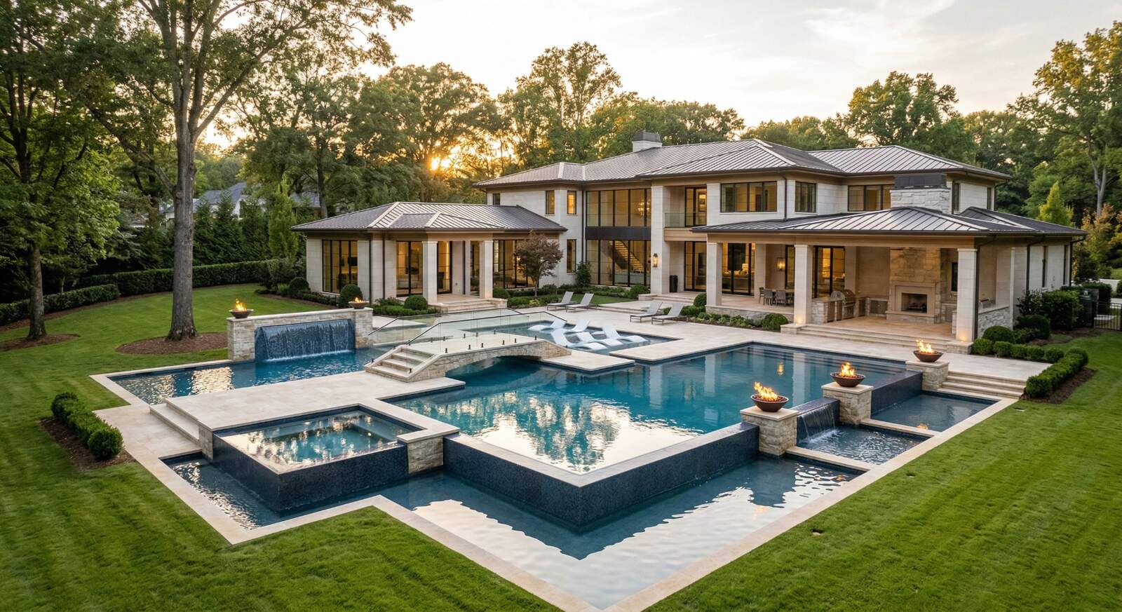 Dream Pool Layout Dream Pool Design Charlotte | Peters Homes