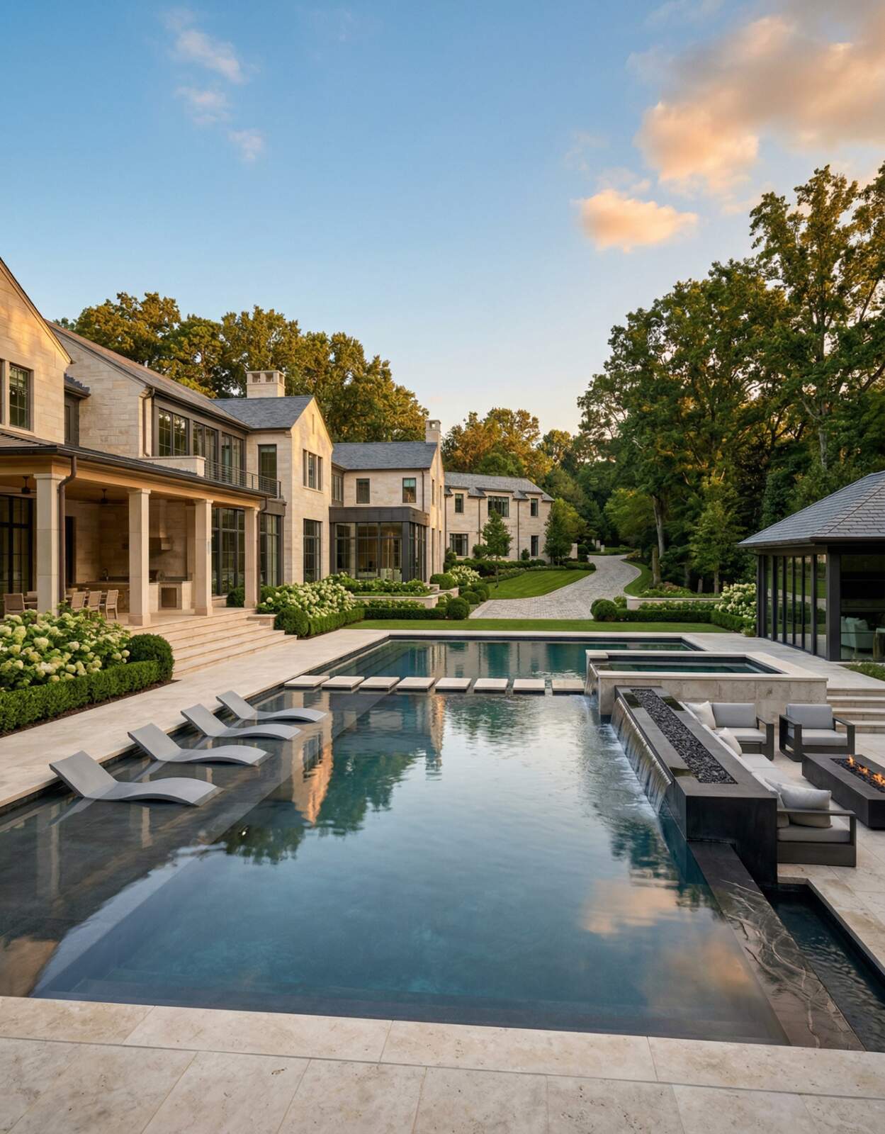 Dream Pool Layout Dream Pool Design Charlotte | Peters Homes