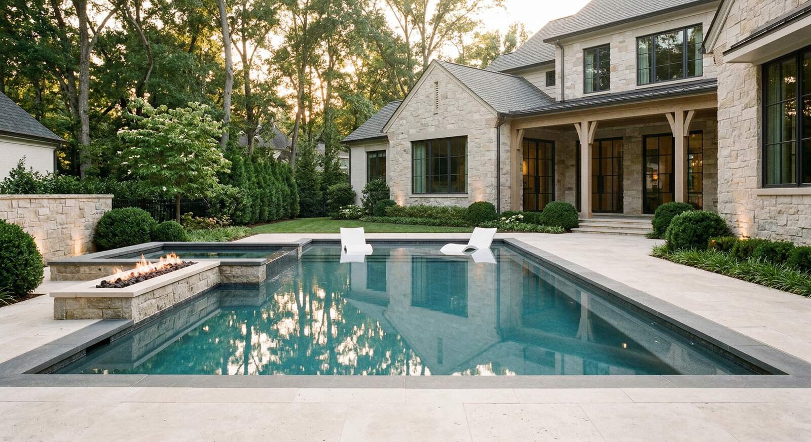 Dream Pool Layout Dream Pool Design Charlotte | Peters Homes